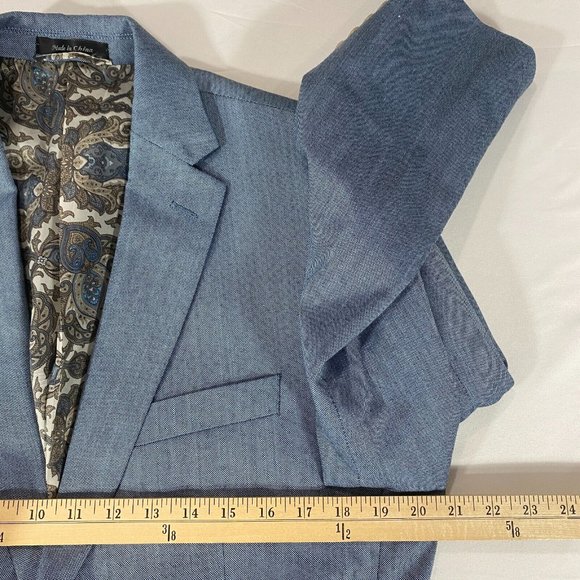 Ralph Lauren LRL Men Blazer SportCoat Size 40R Jacket 48-DR92 - Picture 10 of 12